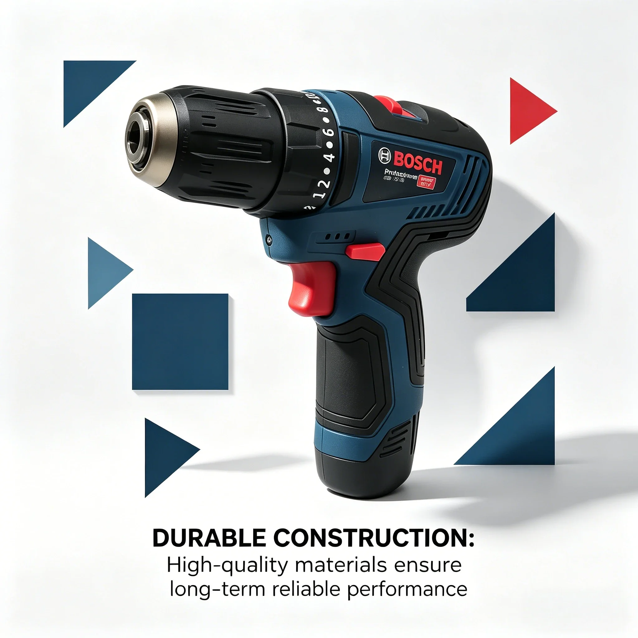 Impact Driver Cordless - Bosch-GSB 12V-30 Professional Electric Drill, Cordless