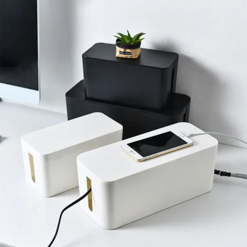 Power Tools For Home - Cable Storage Box Desktop Power Strip
