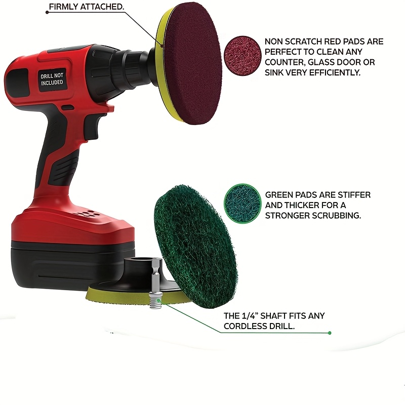 Car Electric Drill Brush Kit E - огляд і ціна Power Tools On Sale