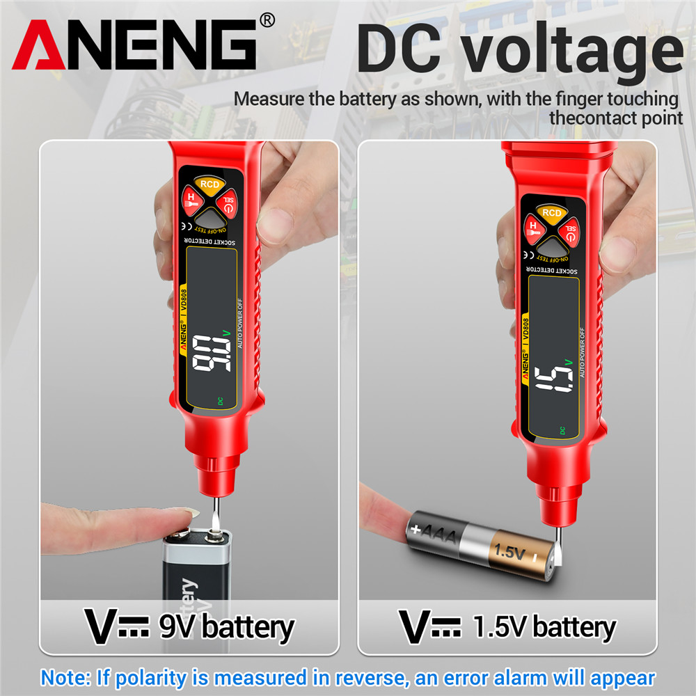 Socket Power Tester ANENG VD80 - огляд і ціна Power Tools Voltage