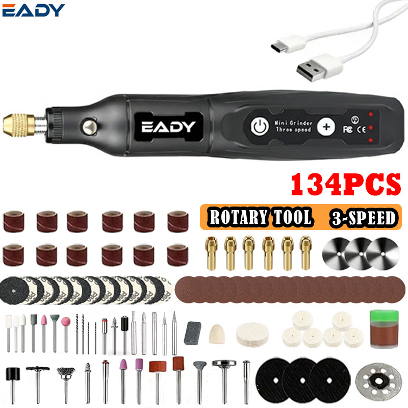 EADY 3.7V 3-Speed USB Recharge - огляд і ціна Impact Driver Cordless