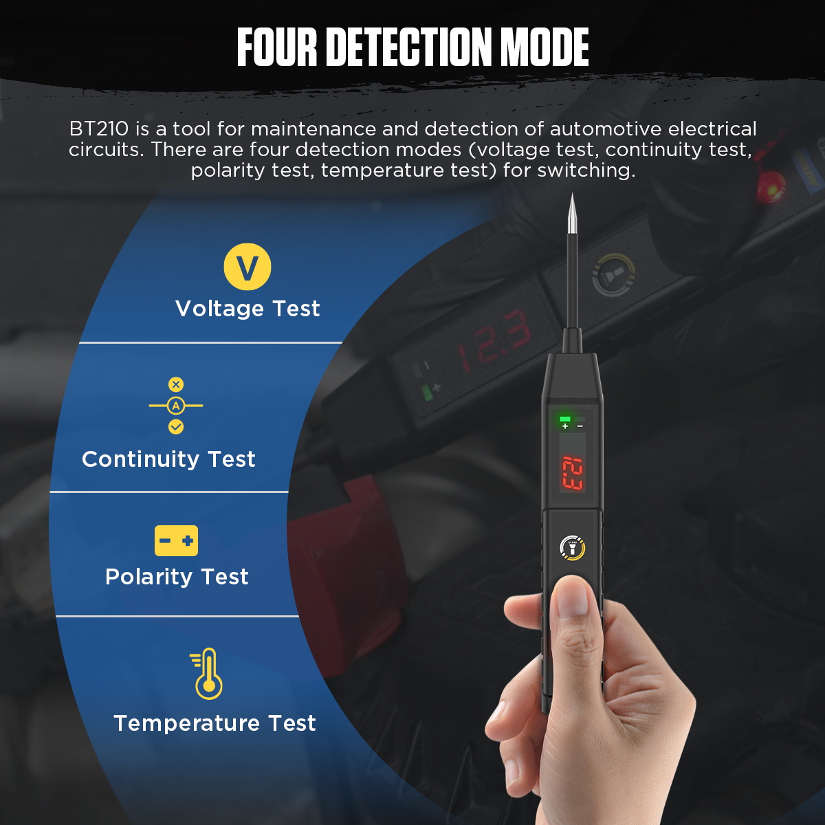 AUTOOL New BT210 Car Circuit T - огляд і ціна Power Tools Voltage