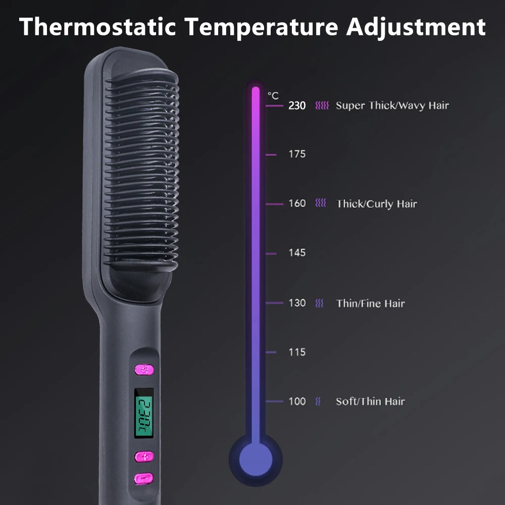 Electric Hot Comb Straight Hai - огляд і ціна Power Tools Voltage
