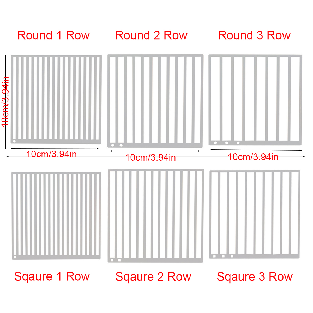 1pc 1/2/3 Row Round/Square Dia - огляд і ціна Power Tools For Home
