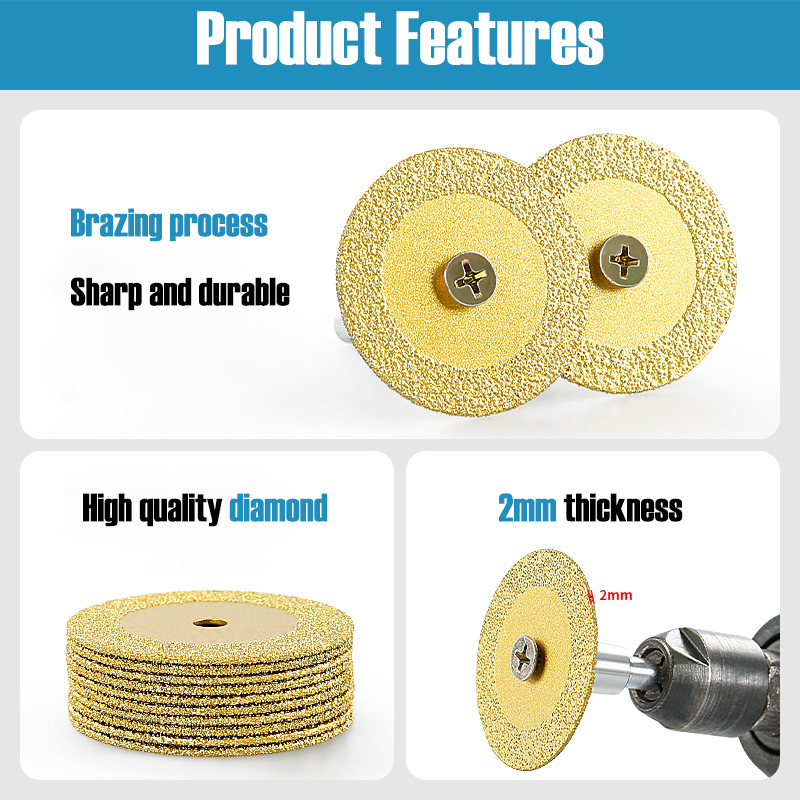 40mm Braze Diamond Saw Blade M - огляд і ціна Power Tools On Sale