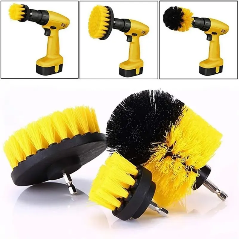 3 pcs/set drill brush set powe - огляд і ціна Power Tools On Sale