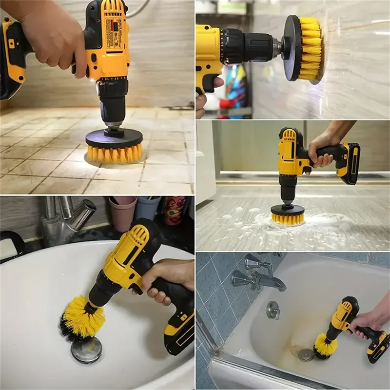 3 pcs/set drill brush set powe - огляд і ціна Power Tools On Sale