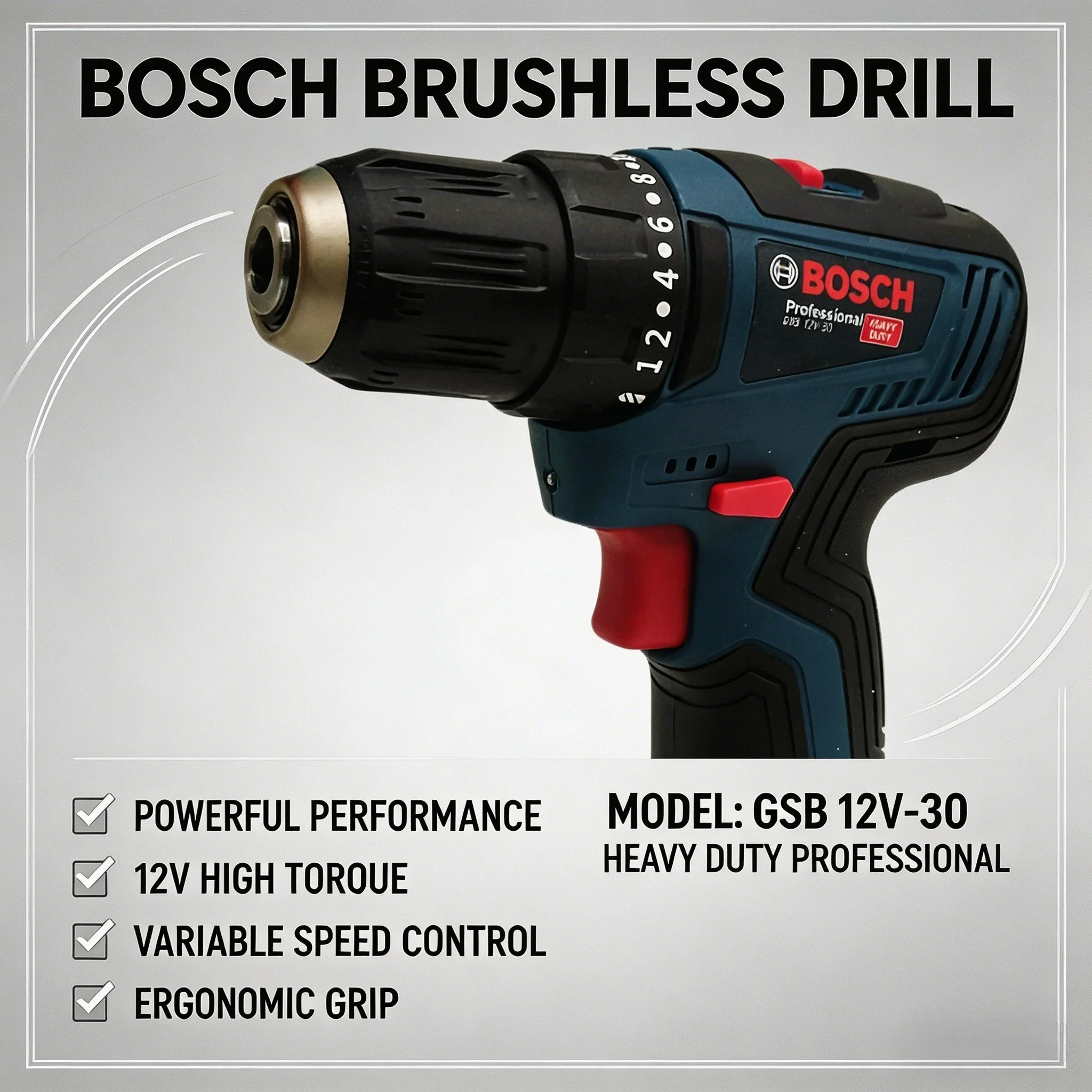 Bosch-GSB 12V-30 Professional  - огляд і ціна Impact Driver Cordless