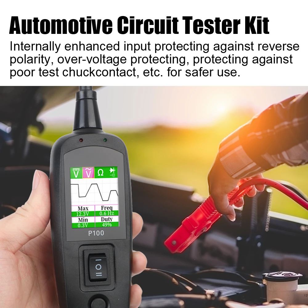 P100 Automotive Circuit Tester - огляд і ціна Power Tools Voltage